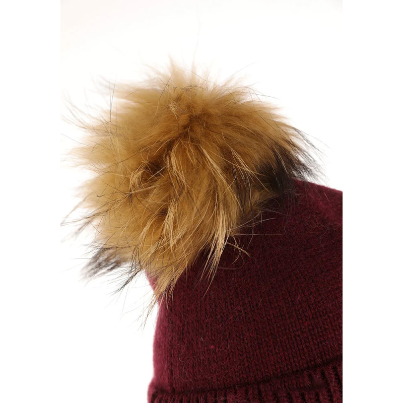YM0722 Berretto con Pompom in Murmaski