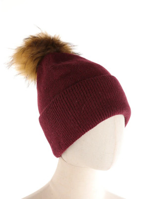 YM0722 Berretto con Pompom in Murmaski